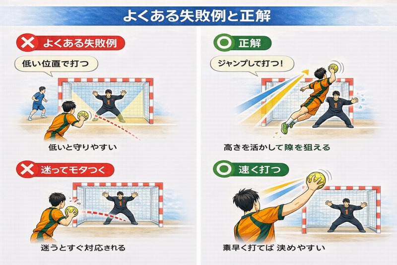 よくある正解と失敗