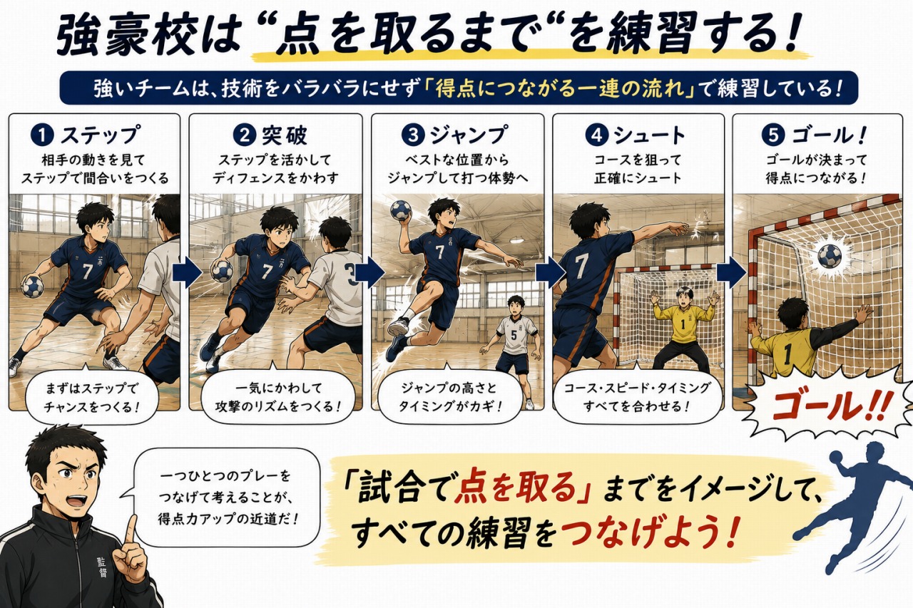 ハンドボール上達革命