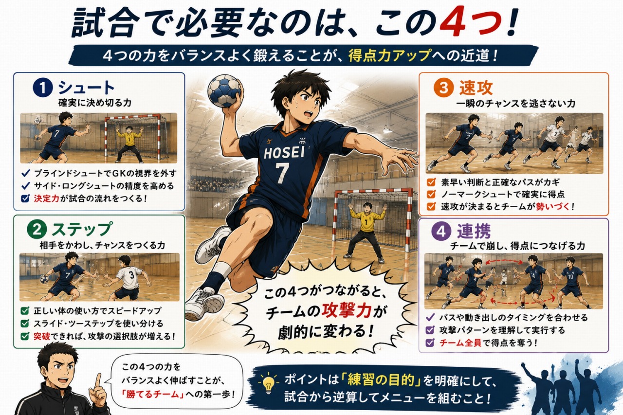 ハンドボール上達革命