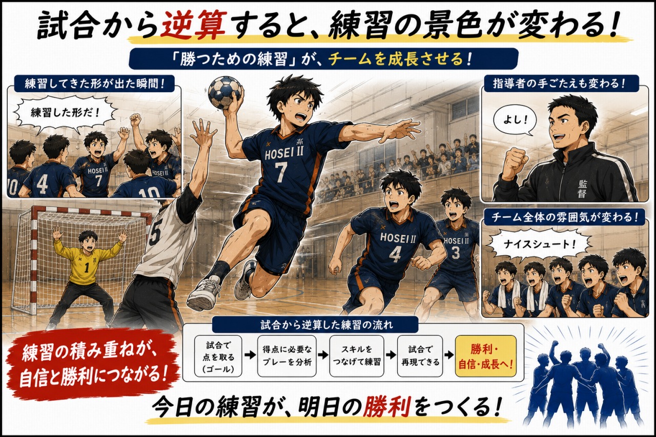ハンドボール上達革命