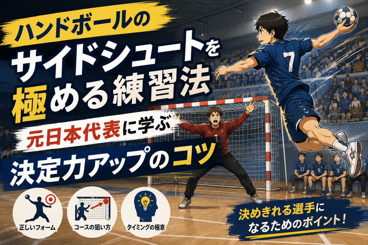 ハンドボール・サイドシュート上達革命