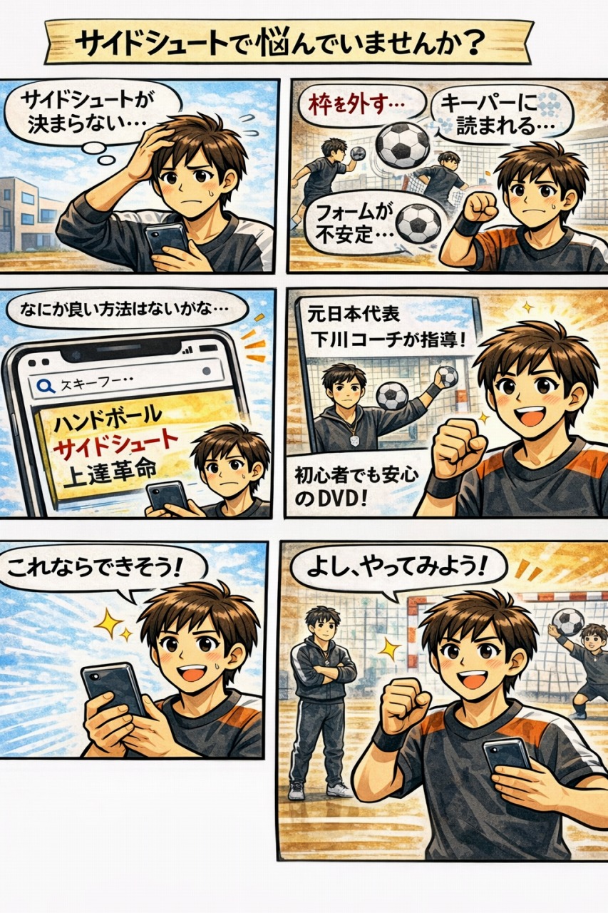 サイドシュート上達革命